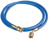 72in Blue Enviro-Guard Hose With 45 Deg Quick Seal Fitting - image 1