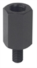 Threaded Adapter M-F 5/8in-18 3/8in-24 2-1/4in Length - image 1