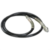 6ft Hydraulic Hose - 1/4in Id 3/8in Npt - image 1