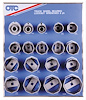 9851 Truck Wheel Bearing Locknut Sockets (8-pt.) w/Display Board - image 1
