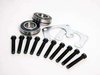 Axle Bearing, Stud and Retainer Package [Ball Bearings, 1/2 in. Studs]