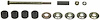 Sway Bar Link Kit Front - image 1