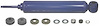 Steering Damper Cylinder Front - image 1