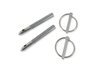 Hood Pin Kit Screw-On Scuff Plates - image 4