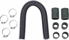 GFLEX Radiator Hose Kit 1-3/4" Dia. x 12" Long, Black - image 1