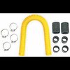 GFLEX Radiator Hose Kit 1-3/4" Dia. x 24" Long, Yellow - image 1