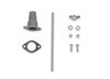 1480 Mr. Gasket Chrome Air Cleaner 14 in. x 2-1/4 in. [5-1/8 in. Neck] - image 3