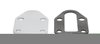 Fuel Pump Block-Off Plate SB-Chevy - image 3