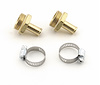 Fuel Bowl Inlet Fittings For Late Holley Carbs with 7/8" -20 Inlet - image 1