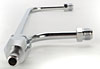 Chrome Fuel Line Kit Fits Holley carbs 4150, double pumpers, and square flange with primary & secondary metering blocks - image 4