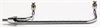 Chrome Fuel Line Kit Fits Holley 4010 carb - image 1