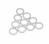 Mag Wheel Lug Nut Washers Zinc Plated Steel - image 1