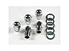 Chrome Lug Nuts - Mag/Custom Thread Size: 1/2" -20 RH - image 1