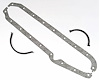 Composition Oil Pan Gasket 1955-74 SB-Chevy 262-400 - image 1