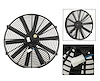 16" Electric Fan: Thickness 3.47"  2000 CFM  1900 RPM  11.4 amp draw - image 1