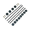 Fan Shroud Bolt Kit Includes Nylon Hardware, Washers & Wing Nuts - image 1