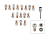 HEADLOCK Locking Header Bolts 1955-96 Chevy & Ford Engines - image 1