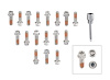HEADLOCK Locking Header Bolts 1991-Up Ford Mod & Chrysler HEMI Engines - image 1