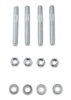 Phenolic Carb Spacer Square Flange - 4-Hole - image 3