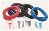 Convoluted Tubing with Tie Straps Red - image 1