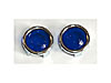 Glass Blue Dots - image 1