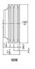 SB-Chevy Crank Pulley Triple-groove - image 2