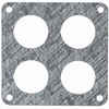 Carburetor Base Gasket Holley 4-bbl Dominator Series - image 1