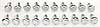 Oil Pan Bolts 20/pkg. - image 2