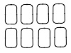 Intake Manifold Seals GM LS7 - image 1