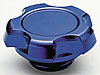 Oil Filler Cap Blue Anodized - image 1