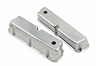 Die-Cast Polished Aluminum Valve Covers 1962-1985 Ford 260-351W & 5.0L - image 1
