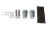 6856G Cast Aluminum Ball Milled Center Bolt Valve Covers for 1987-1997 Small Block Chevy 305/350 ci [Polished Finish] - image 4