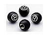 AIR VALVE CAPS 8-BALL - image 1