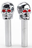 Door Lock Knobs Set of Two Skulls - image 2
