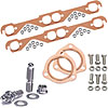 Copper Exhaust and Collector Gaskets with Stainless Steel Header Stud Kit SB-Chevy - image 1