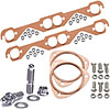 Copper Exhaust and Collector Gaskets with Stainless Steel Header Stud Kit SB-Chevy - image 1