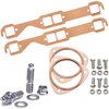 Copper Exhaust and Collector Gaskets with Stainless Steel Header Stud Kit SB-Chevy - image 1