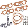 Copper Exhaust and Collector Gaskets with Stainless Steel Header Stud Kit BB-Chevy - image 1