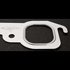 Embossed Aluminum Exhaust Gaskets BB-Chevy Square Port 1.85" x 1.90" - image 3