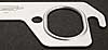 Embossed Aluminum Exhaust Gaskets SB-Ford Oval Port - image 2