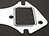 Embossed Aluminum Exhaust Gaskets Ford 332-390 FE Square Port - image 2
