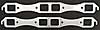 Embossed Aluminum Exhaust Gaskets BB-Chrysler B/RB 383-440 - image 1