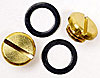 Sight Plugs Fits Holley Carburetor Fuel Bowls - image 1