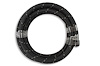 BLK BRAIDED HOSE -8 20-FT - image 1