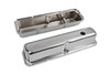 Chrome Valve Covers for 1958-1976 Ford 332-428 FE [Baffled, Flat Smooth Top] - image 4