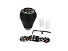 BLACK SHIFT KNOB W/DECALS - image 1