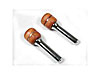 DOOR LK KNOBS WALNUT HEAD - image 1