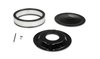 Competition Air Cleaner Fits 2, 3 & 4-bbl Carbs with 5-1/8" Diameter Neck - image 2