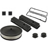 Flat Black Engine Dress-Up Kit 1958-85 Small Block Chevy Includes: - image 1