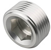 QC ALUM PIPE PLUG 3/8 NPT - image 1